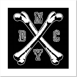 Goatamentise NYDC Crossbones Posters and Art